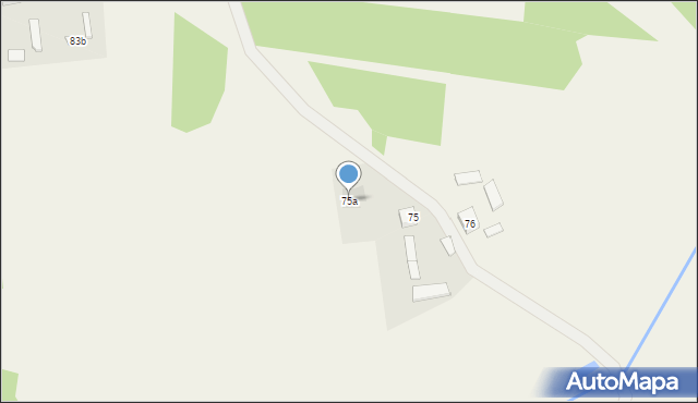 Klwatka Królewska, Klwatka Królewska, 75a, mapa Klwatka Królewska