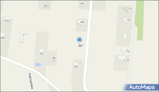 Klwatka Szlachecka, Klwatka Szlachecka, 18E, mapa Klwatka Szlachecka