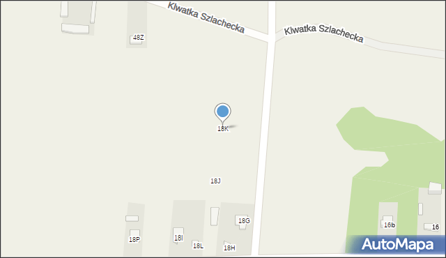 Klwatka Szlachecka, Klwatka Szlachecka, 18K, mapa Klwatka Szlachecka