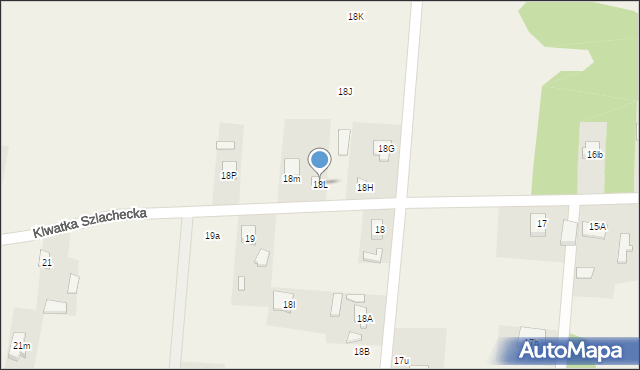 Klwatka Szlachecka, Klwatka Szlachecka, 18L, mapa Klwatka Szlachecka