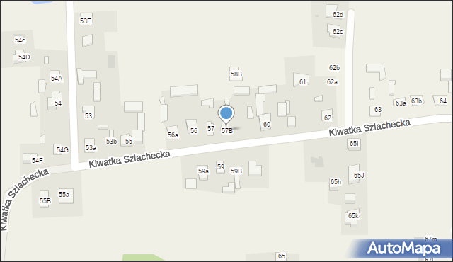 Klwatka Szlachecka, Klwatka Szlachecka, 57B, mapa Klwatka Szlachecka