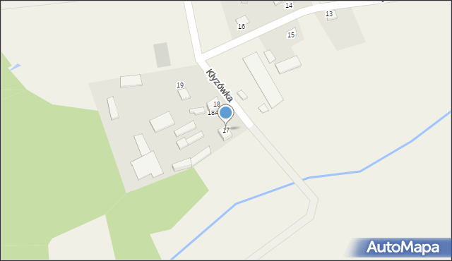 Kłyzówka, Kłyzówka, 17, mapa Kłyzówka
