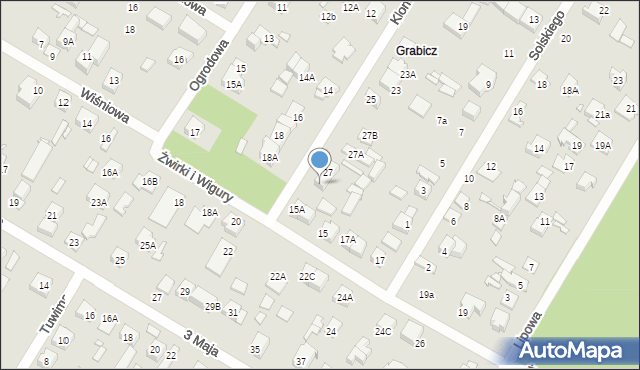 Kobyłka, Klonowa, 29, mapa Kobyłka