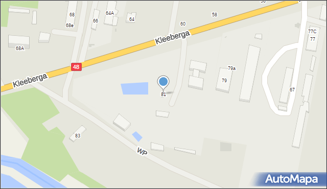 Kock, Kleeberga, gen., 81, mapa Kock