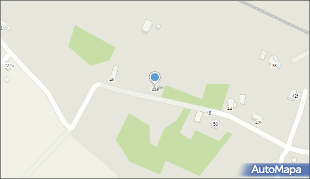 Krosno, Klonowa, 44e, mapa Krosna