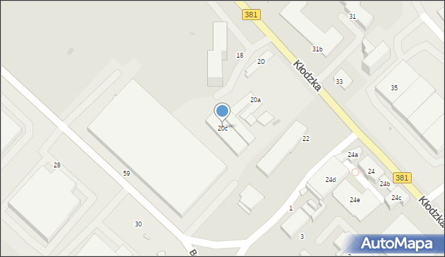 Nowa Ruda, Kłodzka, 20c, mapa Nowa Ruda