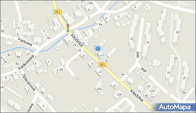 Nowa Ruda, Kłodzka, 7, mapa Nowa Ruda