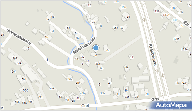 Nowy Targ, Klikuszówka, 6, mapa Nowego Targu