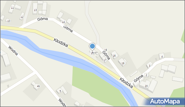 Ołdrzychowice Kłodzkie, Kłodzka, 15, mapa Ołdrzychowice Kłodzkie