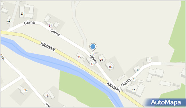 Ołdrzychowice Kłodzkie, Kłodzka, 18, mapa Ołdrzychowice Kłodzkie