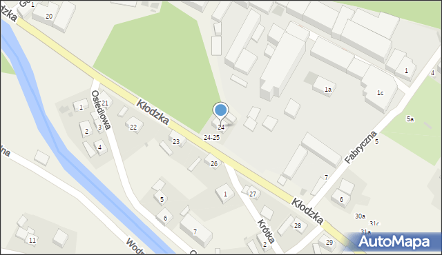 Ołdrzychowice Kłodzkie, Kłodzka, 24, mapa Ołdrzychowice Kłodzkie