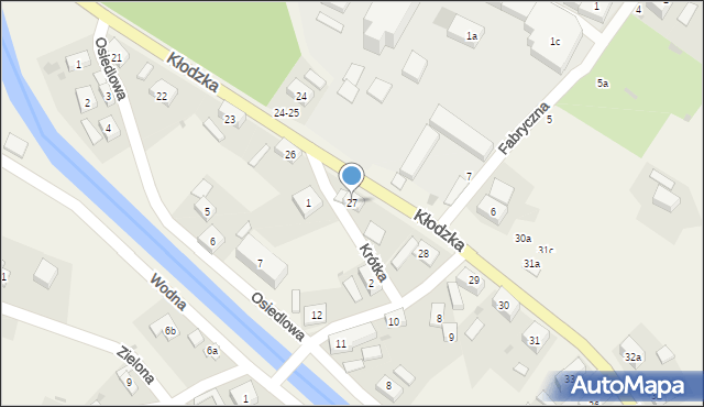 Ołdrzychowice Kłodzkie, Kłodzka, 27, mapa Ołdrzychowice Kłodzkie