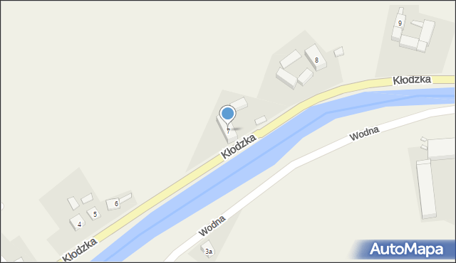 Ołdrzychowice Kłodzkie, Kłodzka, 7, mapa Ołdrzychowice Kłodzkie