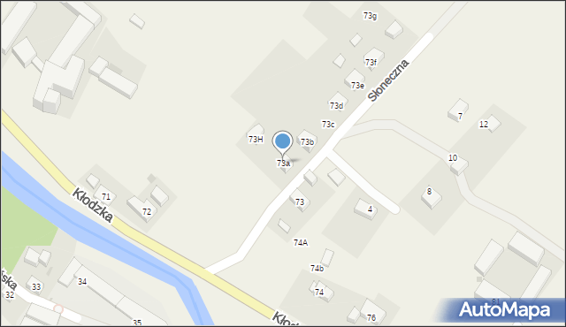 Ołdrzychowice Kłodzkie, Kłodzka, 73a, mapa Ołdrzychowice Kłodzkie