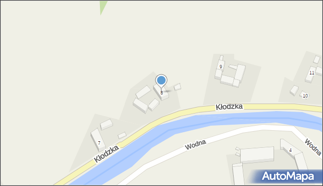 Ołdrzychowice Kłodzkie, Kłodzka, 8, mapa Ołdrzychowice Kłodzkie