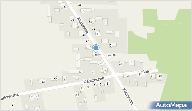 Opatów, Klepaczka, 46, mapa Opatów