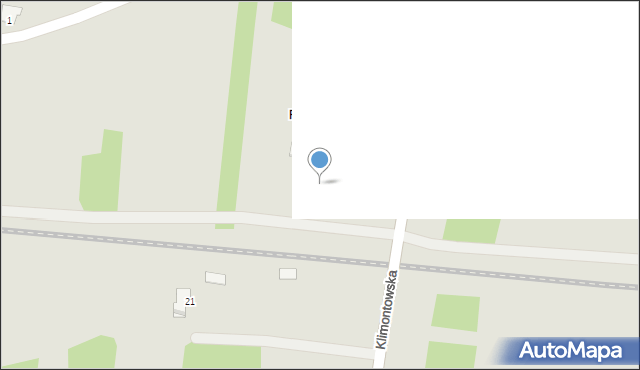 Osiek, Klimontowska, 23, mapa Osiek