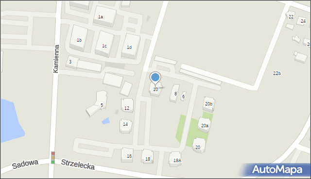 Ostrów Wielkopolski, Klasztorna, 10, mapa Ostrów Wielkopolski