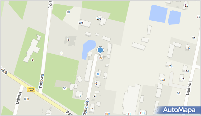 Otrębusy, Klonowiec, 10, mapa Otrębusy