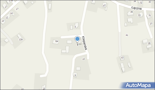 Radostowice, Kleparska, 8, mapa Radostowice