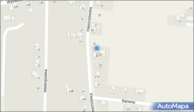 Rudziczka, Kleszczowska, 43, mapa Rudziczka