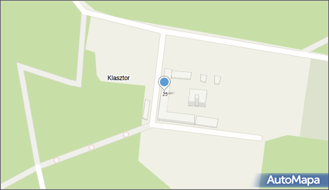 Rytwiany, Klasztorna, 25, mapa Rytwiany