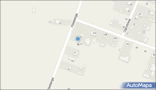 Serokomla, Kleeberga Franciszka, gen., 35, mapa Serokomla