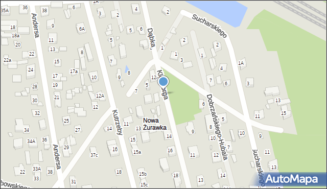 Sulejówek, Kleeberga, 12, mapa Sulejówek