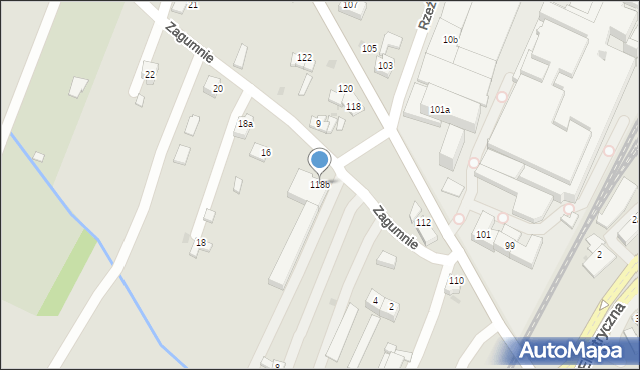 Tarnów, Klikowska, 118b, mapa Tarnów