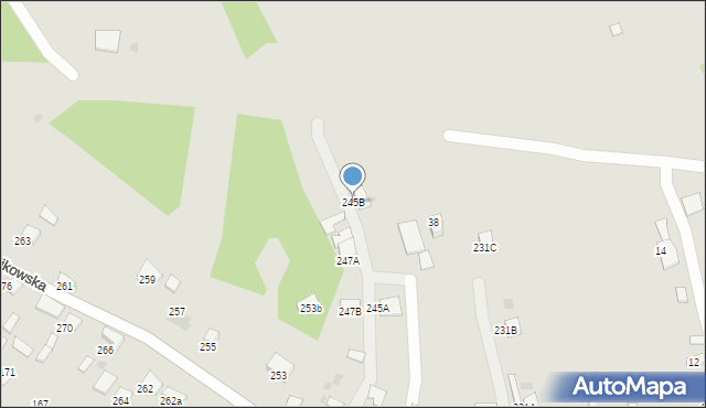 Tarnów, Klikowska, 245B, mapa Tarnów