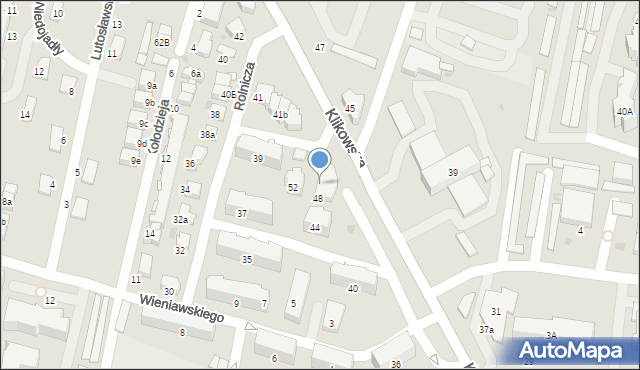 Tarnów, Klikowska, 50, mapa Tarnów