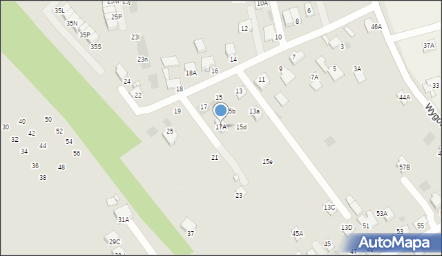 Wieliczka, Klonowa, 17A, mapa Wieliczka