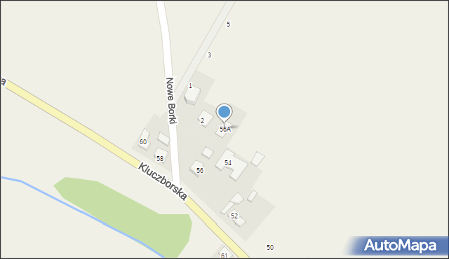 Wojciechów, Kluczborska, 56A, mapa Wojciechów