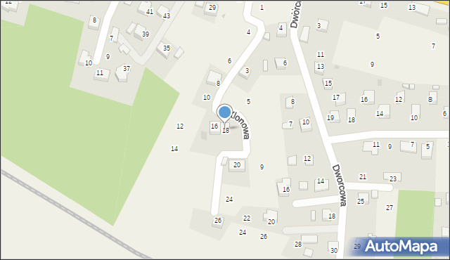 Wola Filipowska, Klonowa, 18, mapa Wola Filipowska