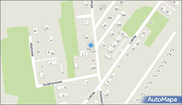 Wołomin, Kleeberga, 45, mapa Wołomin