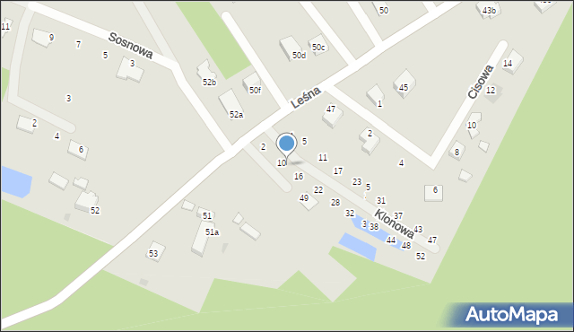 Wołów, Klonowa, 12, mapa Wołów