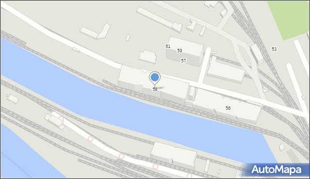 Wrocław, Kleczkowska, 58, mapa Wrocławia