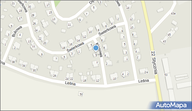 Wyrzysk, Klonowa, 3, mapa Wyrzysk