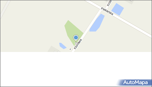 Zimnice, Klonowa, 2, mapa Zimnice