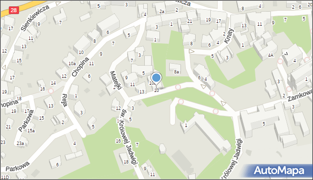 Przemyśl, Kmity Piotra, 10, mapa Przemyśla