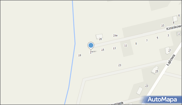 Skowarcz, Kminkowa, 17, mapa Skowarcz