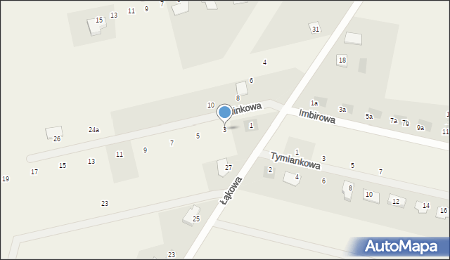 Skowarcz, Kminkowa, 3, mapa Skowarcz