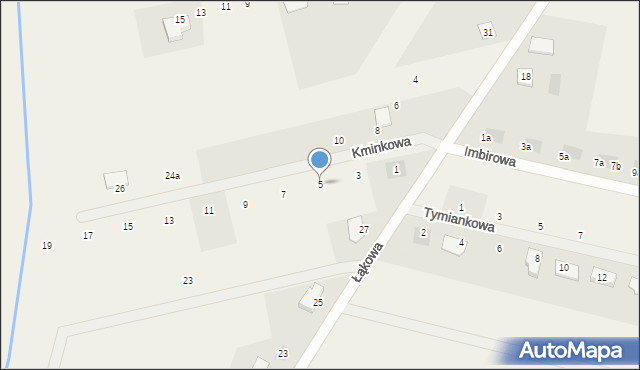 Skowarcz, Kminkowa, 5, mapa Skowarcz