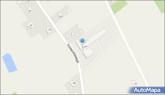 Strachówka, Kmiecińskiego Stefana, 3, mapa Strachówka