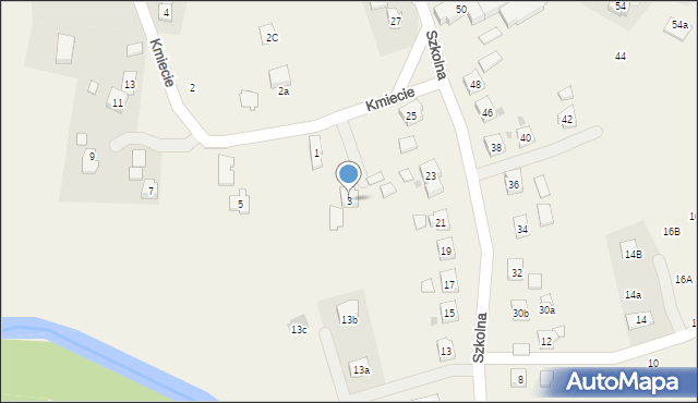 Świerzowa Polska, Kmiecie, 3, mapa Świerzowa Polska