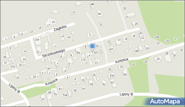 Wołomin, Kmicica Andrzeja, 21, mapa Wołomin