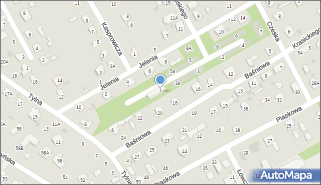 Grodzisk Mazowiecki, Knapskiego G., 3b, mapa Grodzisk Mazowiecki
