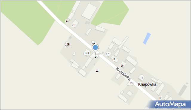Knapówka, Knapówka, 18, mapa Knapówka