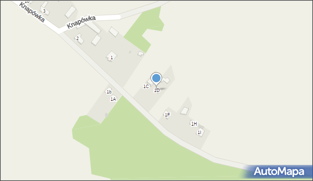 Knapówka, Knapówka, 1D, mapa Knapówka