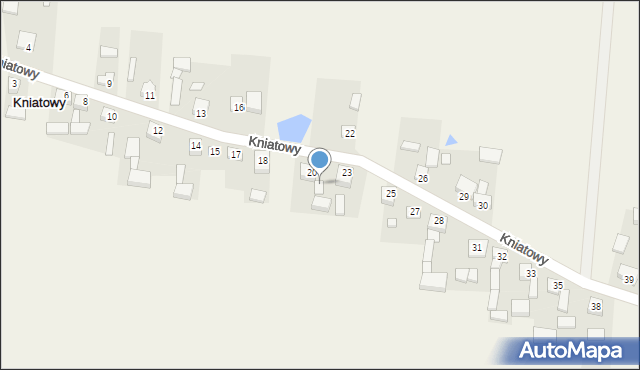 Kniatowy, Kniatowy, 21, mapa Kniatowy